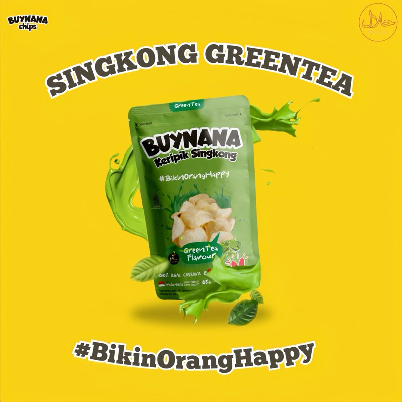 

Buynana Chips Keripik Singkong Greentea