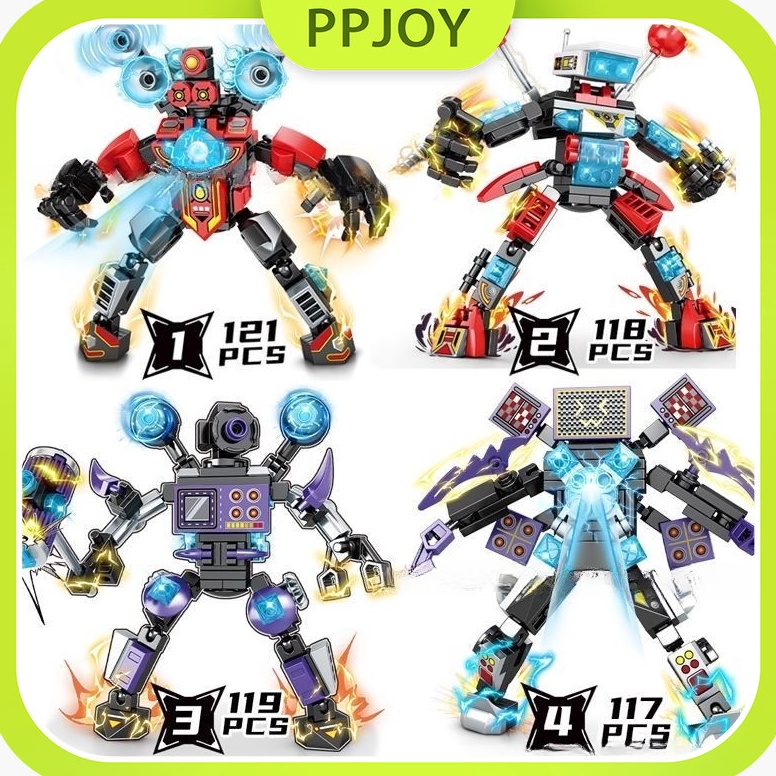 KODE O96W Mainan Lego Skibidi toilet audio monitor Mainan anak legoLego Skibidi Toilet 262