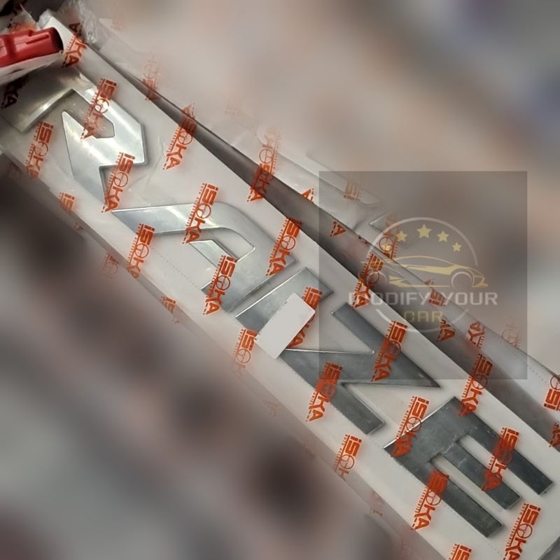 Emblem Kap Mesin Toyota Raize Chrome