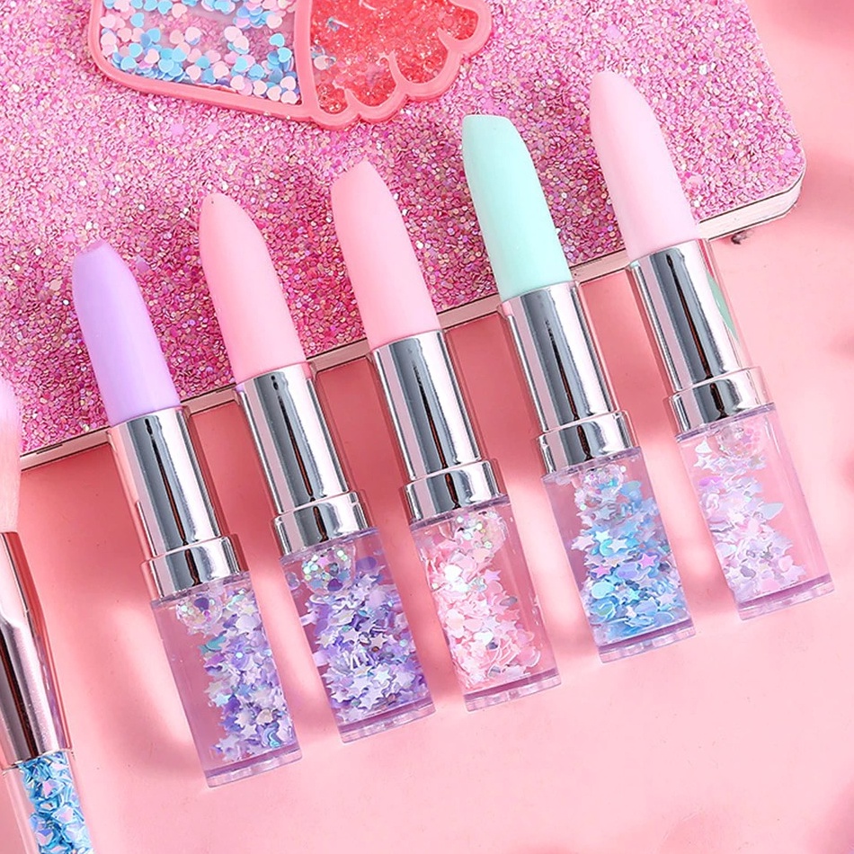 

1 LUSIN PULPEN GEL GLITTER MOTIF LIPSTICK LUCU IMUT BOLPEN GEL KARAKTER LIPSTIK AA138 KODE P5W5