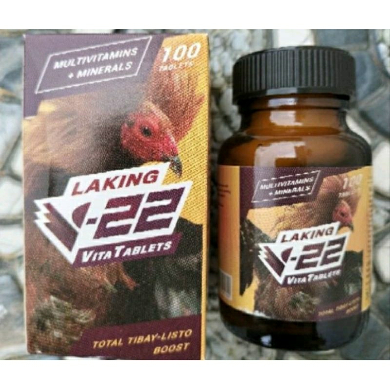 V-22 Impor Belman Vitamin Ayam Aduan V22 Laking tablets