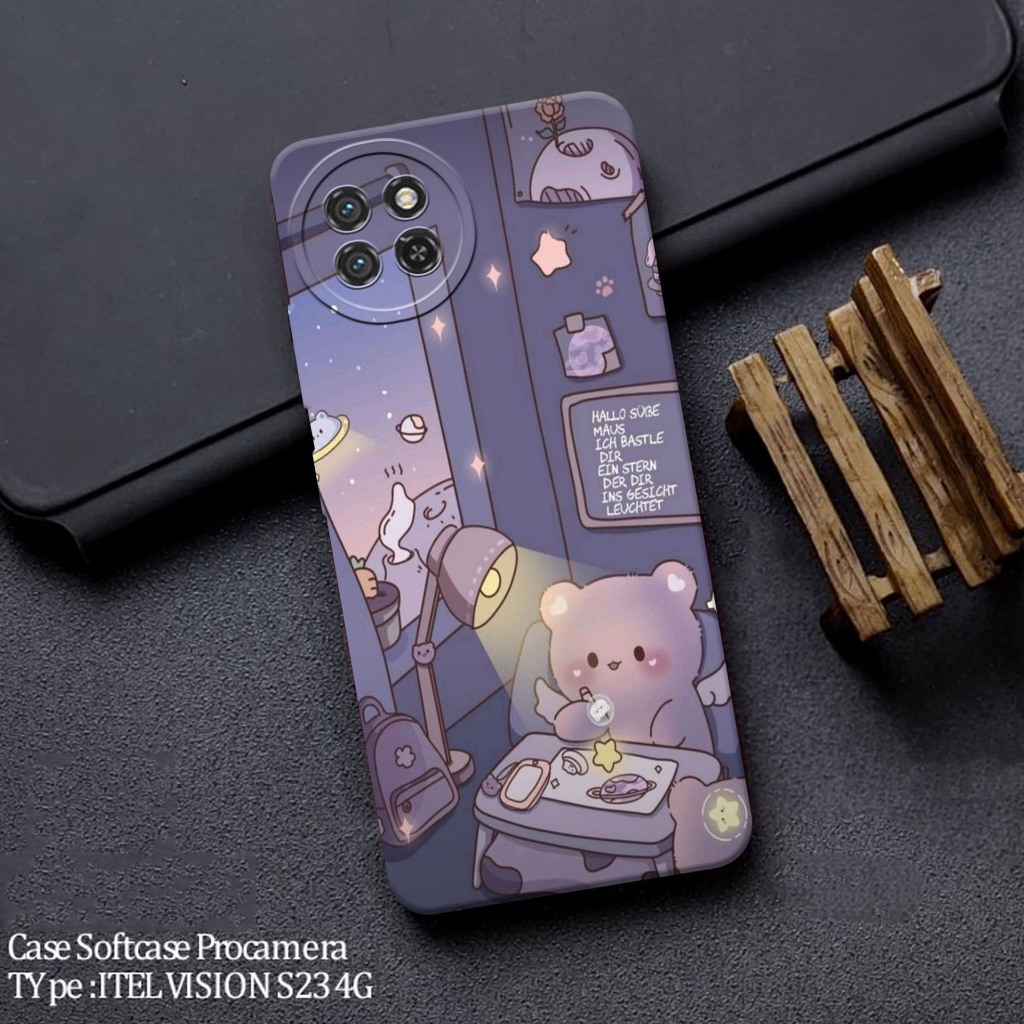 Casing Hp Itel S23 Terbaru - Fashion Case Kucing - Case Hp Itel S23 - Soft Case Hp Itel S23 - Kesing