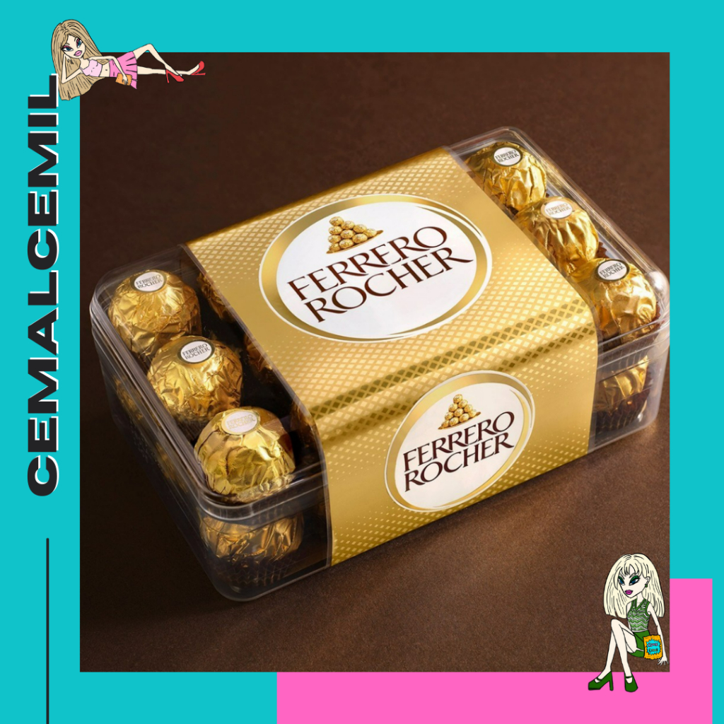 

Coklat Ferrero Rocher Chocolate Isi 16pcs FREE ONGKIR 100% ORIGINAL