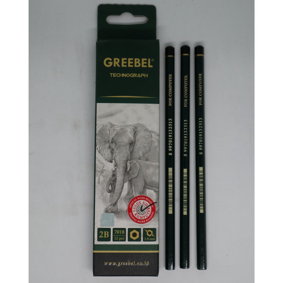 

KODE O3P2 Pensil 2B Greebel