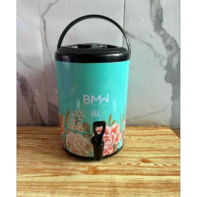 BMW Milk Tea Bucket 8 liter motif