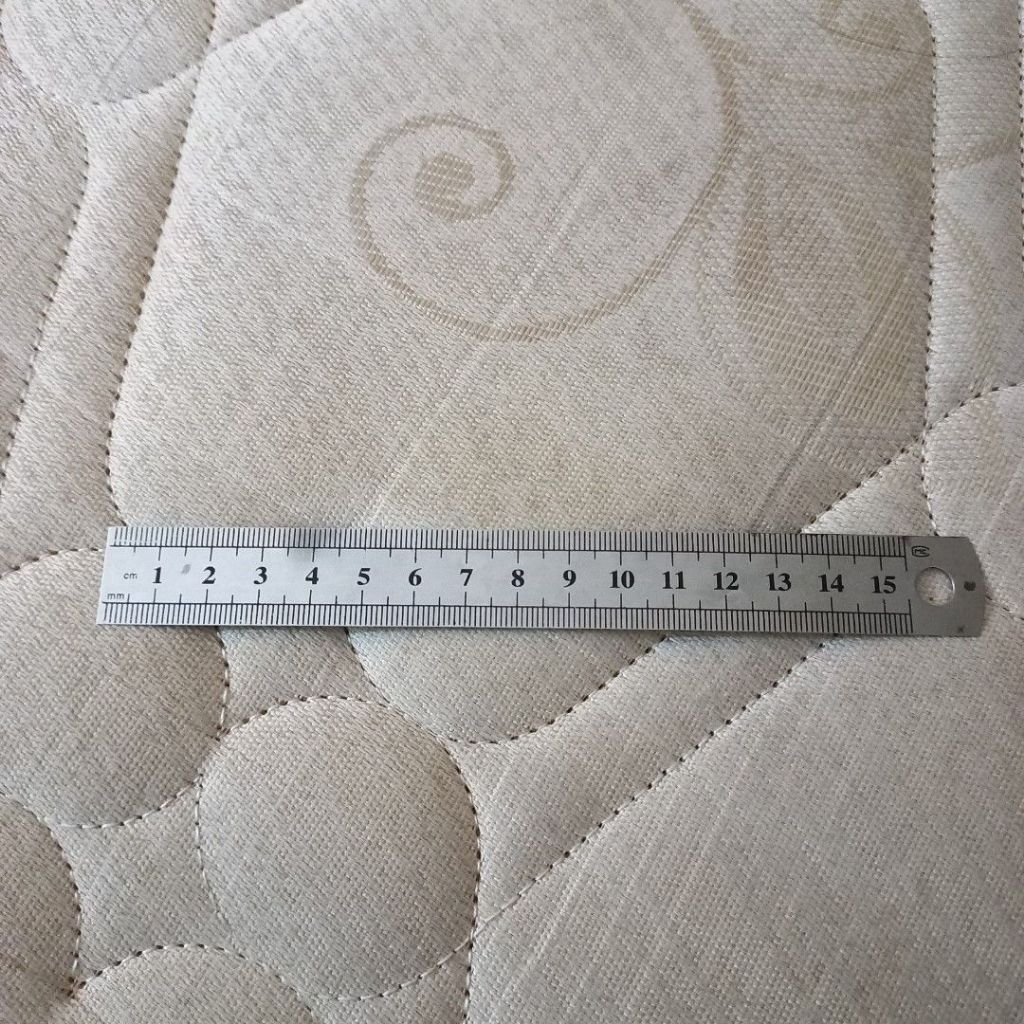 Penggaris besi 15 cm