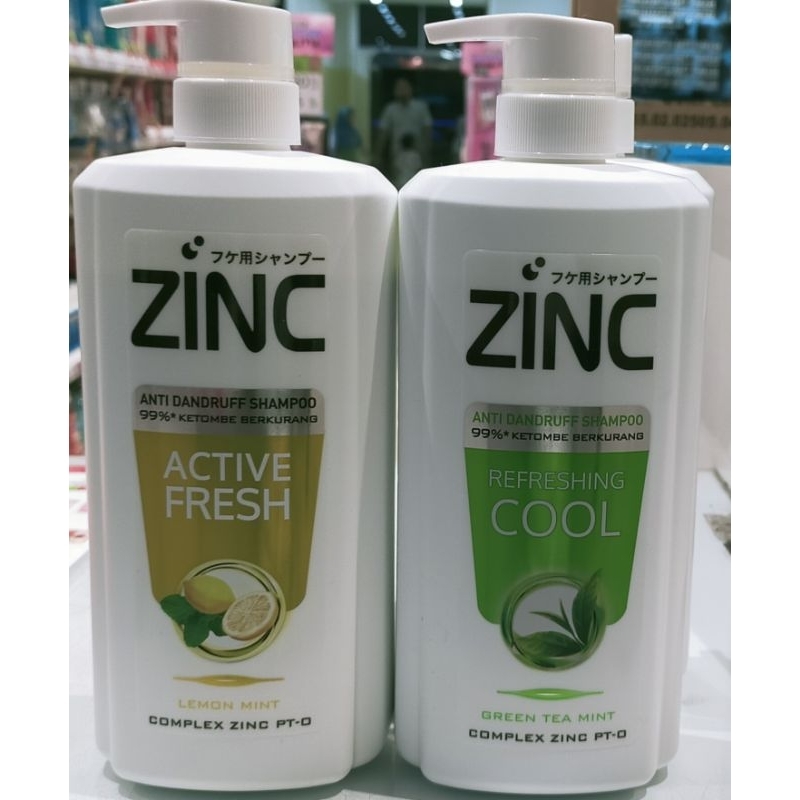 ZINC SHAMPOO ANTI KETOMBE 680ML - 99% EFEKTIF MELAWAN KETOMBE / AMPUH MEMBERSIHKAN KETOMBE / MENGANG