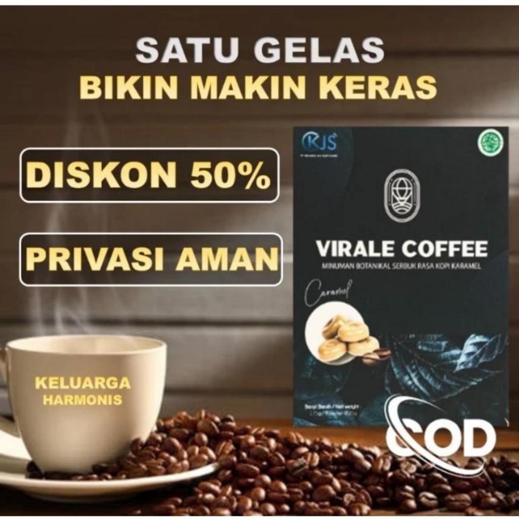 

READY VIRALE COFFE PREMIUM ORIGINAL Kopi Pria Dewasa Penambah Stamina HALAL BPOM
