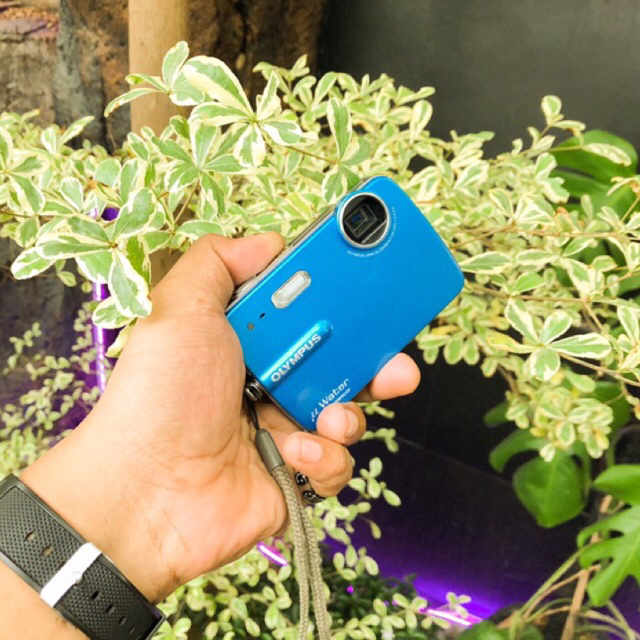 Kamera Digital Digicam Pocket Olympus MJU Water 550WP Blue