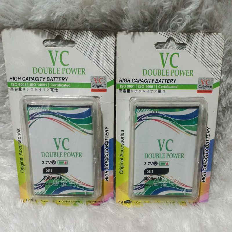 Baterai Dobel Power Vc Maxtron S11 Batrrey Dobel Power Vc Kapasitas 3000 Mah Rell Tahan lama