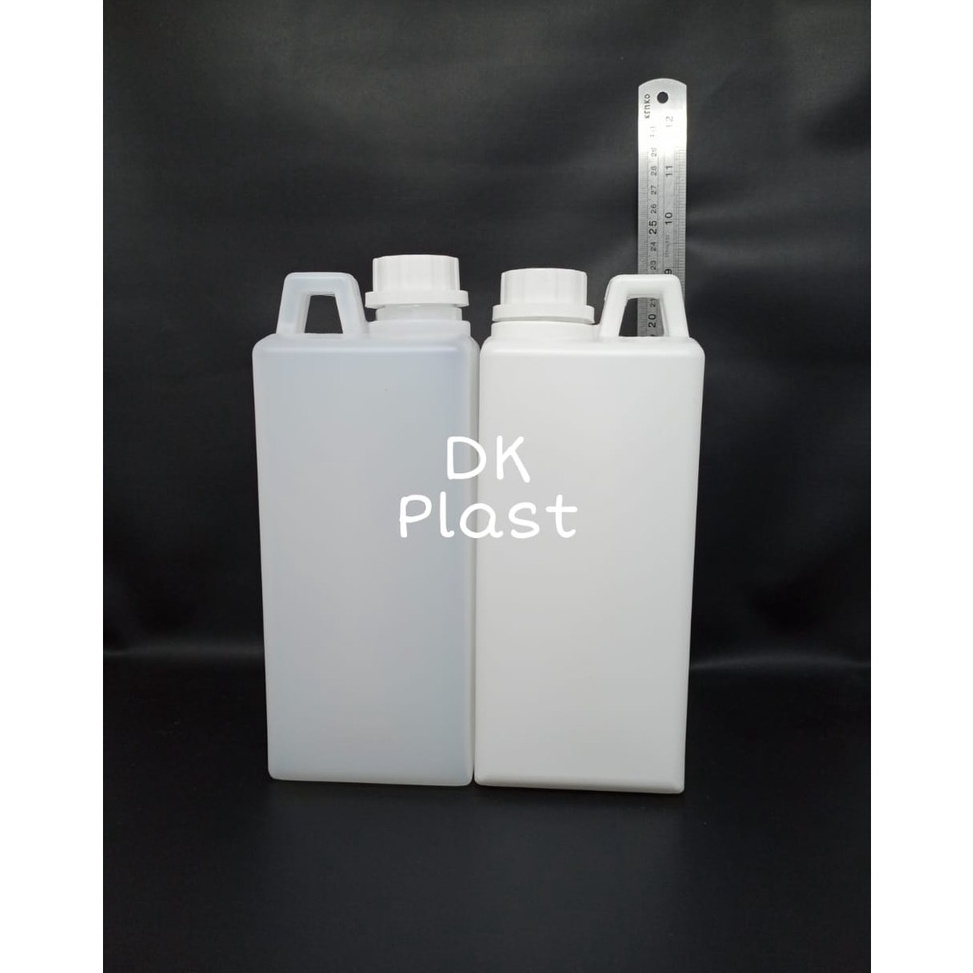 KODE R7P Jerigen 1ml Jerigen 1 liter HDPE TUTUP SEGEL BESAR ISI 1PCS BAHAN TEBAL