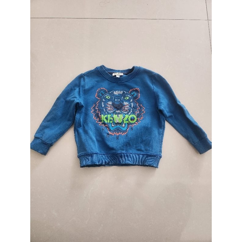Preloved Kenzo Blue Sweater Sz 2y