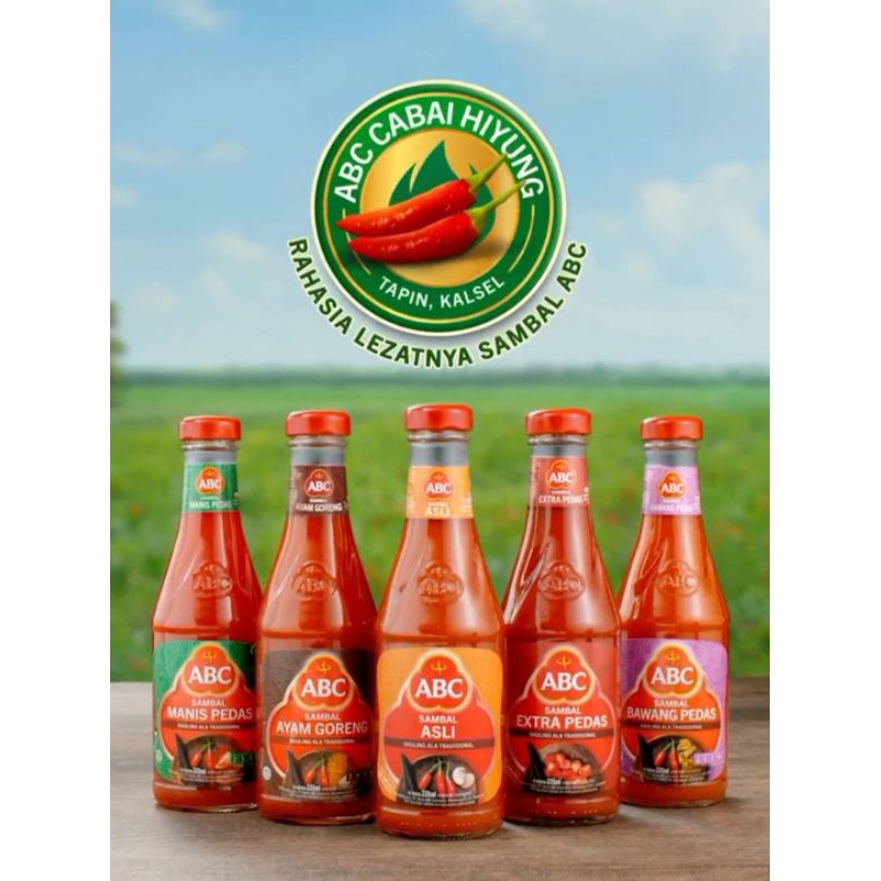 

abc sambal asli || extra pedas || extreme pedas 135ml