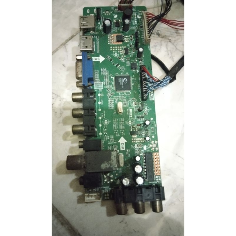 MAINBOARD POLYTRON PLD24D553 MB 24D553 MOBO PLD24D553 ORYGINAL