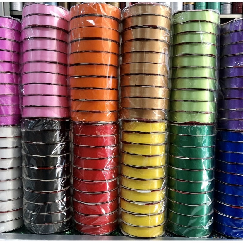 

KI3 Pita Kado Polos 34 Inch isi 1 roll Pita Jepang Polos 2 cm Souvenir Ribbon