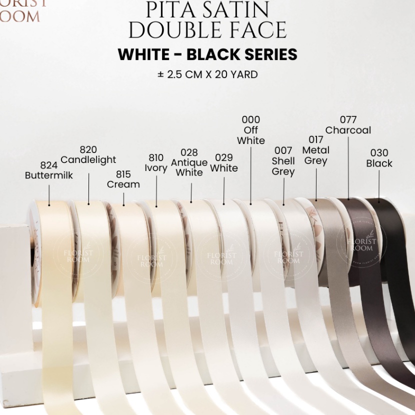 

FG2 Pita Satin Double Face 25cm x 2yard