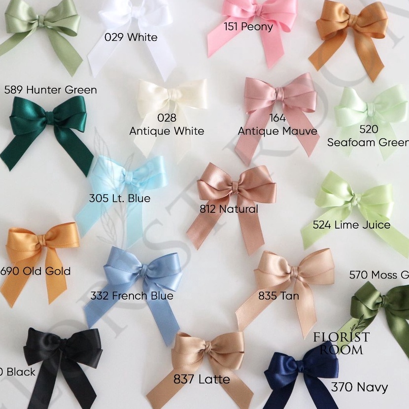 

Super Pita Satin Double Face 15cm x 2yard Satin Ribbon