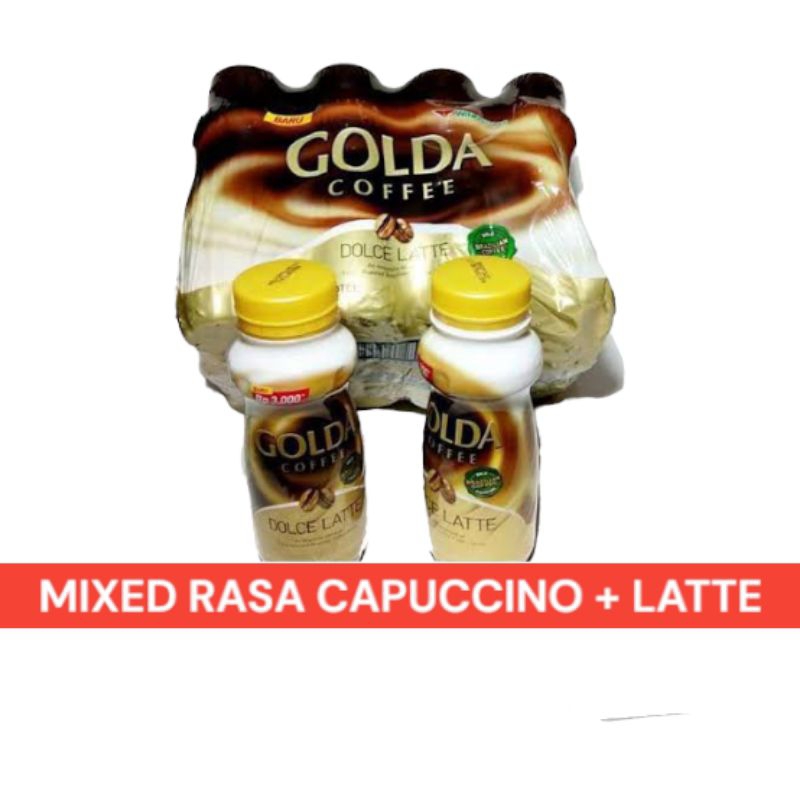 

GOLDA Coffee 1 dus Kopi Cappucino Latte 200ml