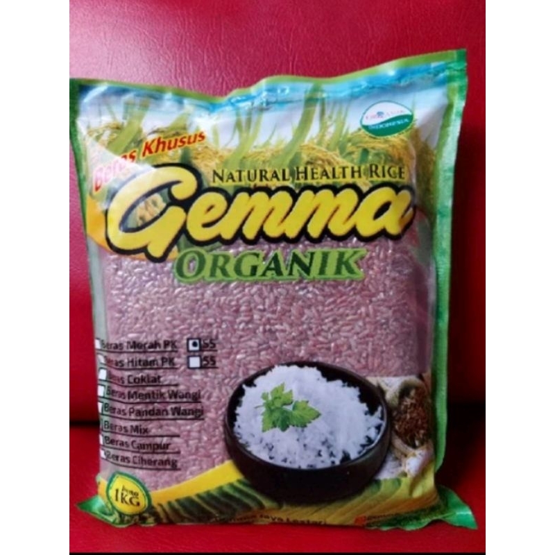 

Beras merah ss organik gemma 1 kg