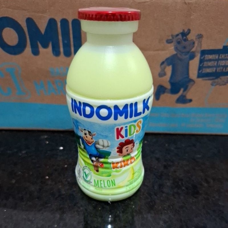 

indomilk kids botol rasa melon