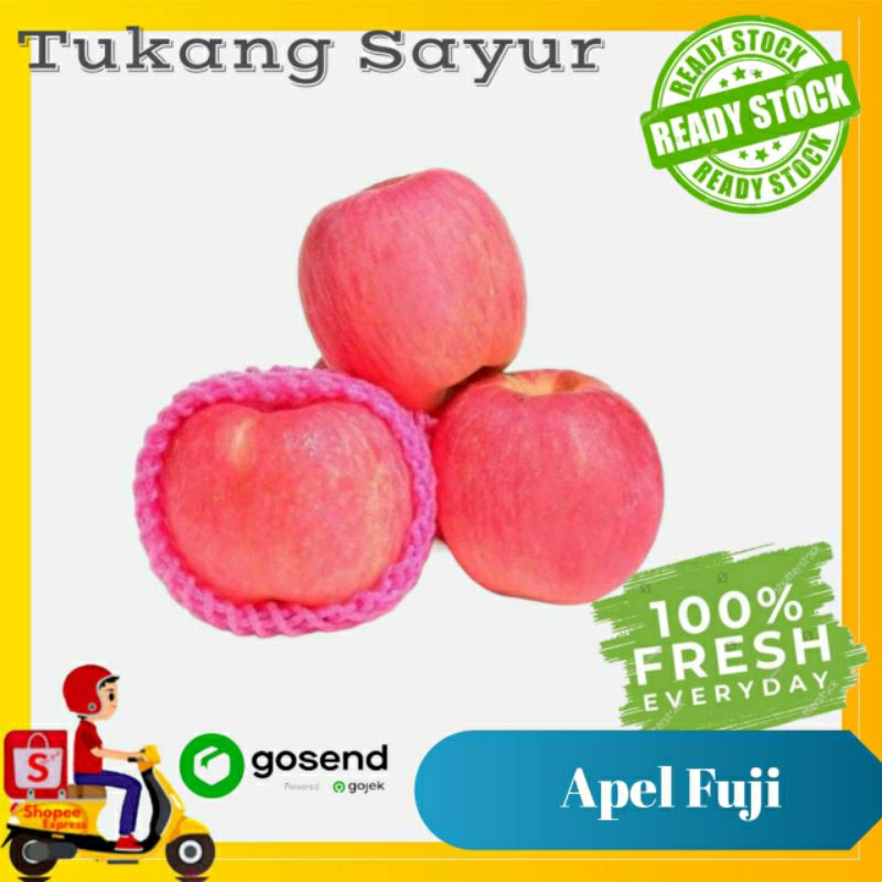 

Buah Apel fuji Biasa - Buah segar / sayur segar - Tukang sayur palembang
