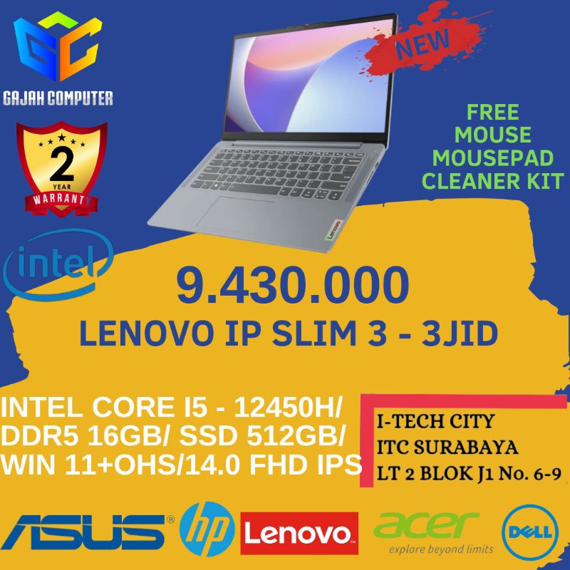 LENOVO IP SLIM 3 - 3JID
