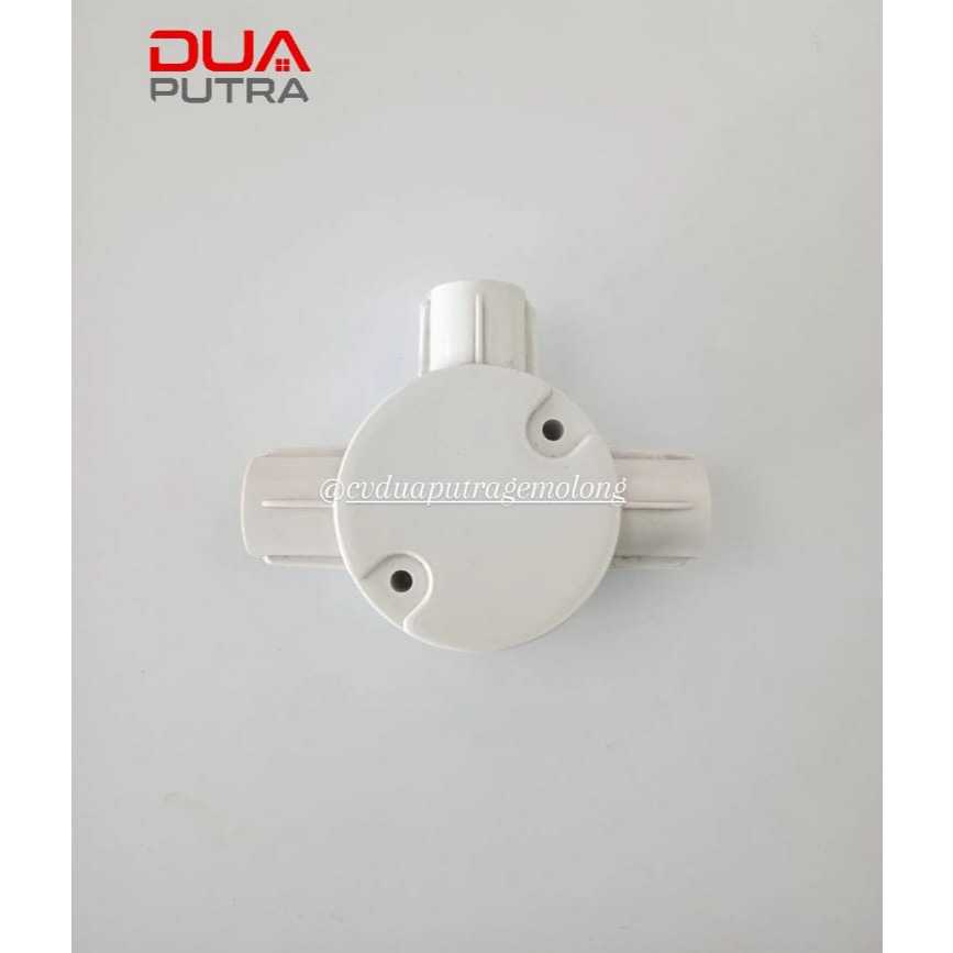 T DUS PUTIH/ TEE DUS CABANG 3/ TEEDUS LISTRIK