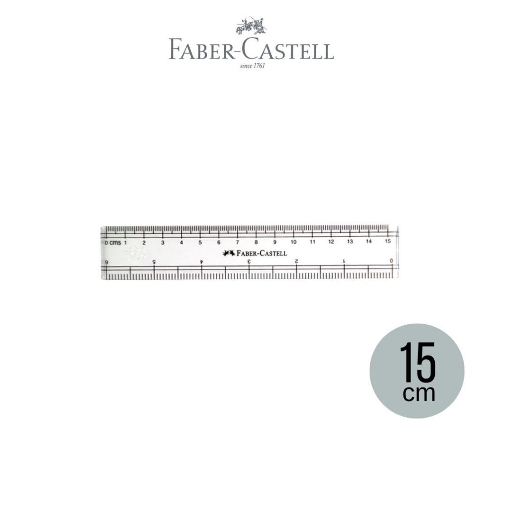 Faber-Castell Penggaris Ruler Scale Sekolah 30cm - Gambar 2