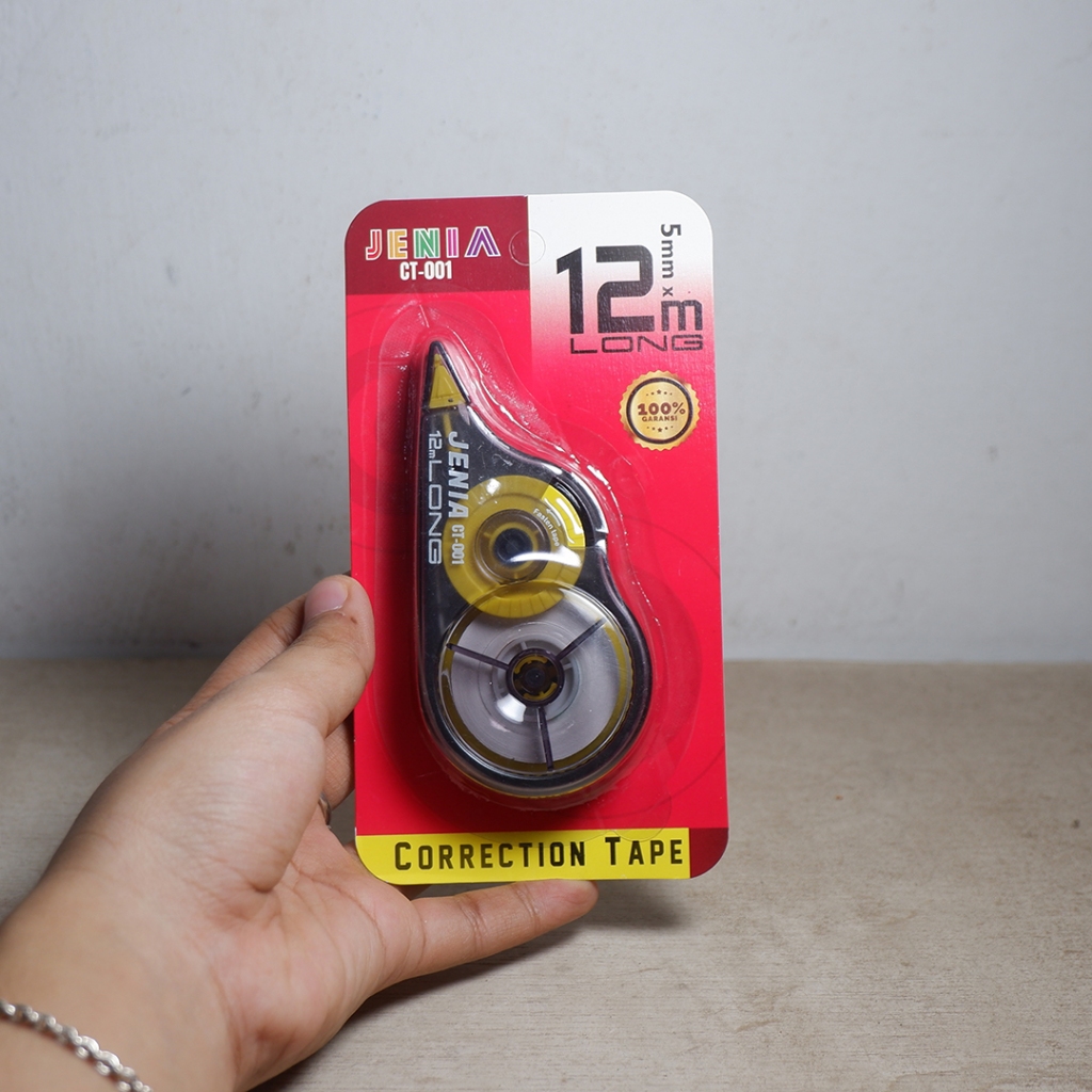 

Tip Ex / Tipe X Correction Tape Jenia Murah CT-001