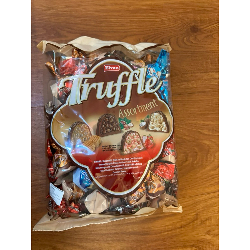 

Navi_Lezatoz Coklat Turki 1 Kg Mix / Elvan Truffle Chocolate 1 Kg Oleh-Oleh Haji Dan Umroh