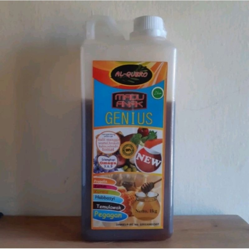 

Madu Alqubro anak genius 1kg