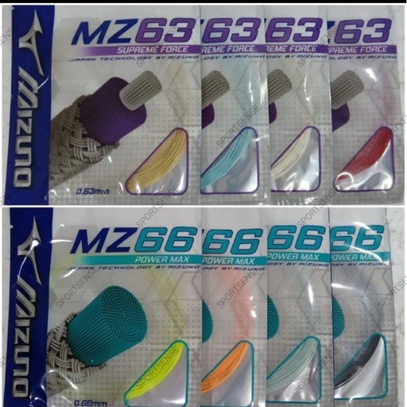 Senar Badminton Mizuno MZ 63 MZ 66 original