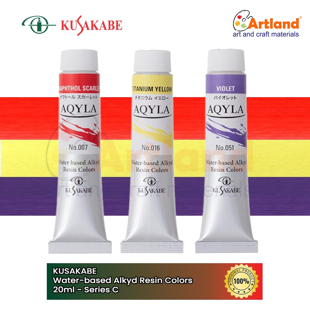 

Kusakabe Aqyla Alkyd Waterbased 20ml - Series C