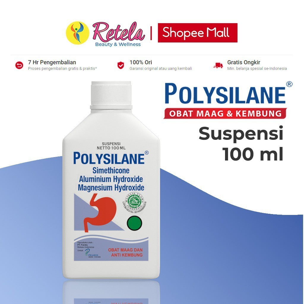 

POLYSILANE SUSPENSI 100ML