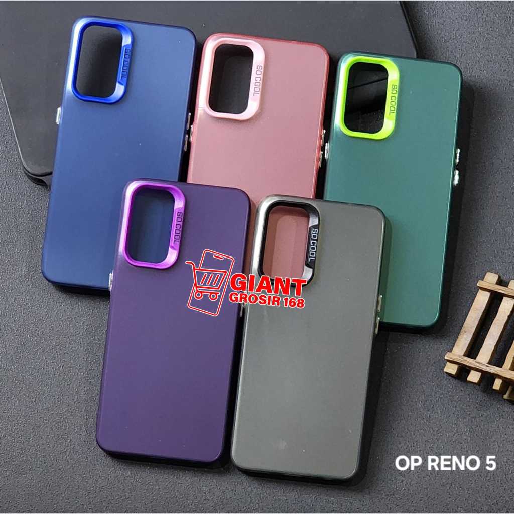 Case IMD Color Plate Hologram Case Oppo Reno 5 5G