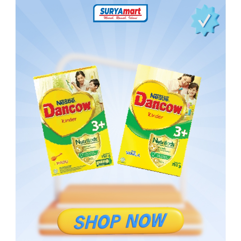 

Nestle Dancow 3+ dengan Susu Pertumbuhan Rasa Vanila&Madu 3-5 Tahun Box 750gram