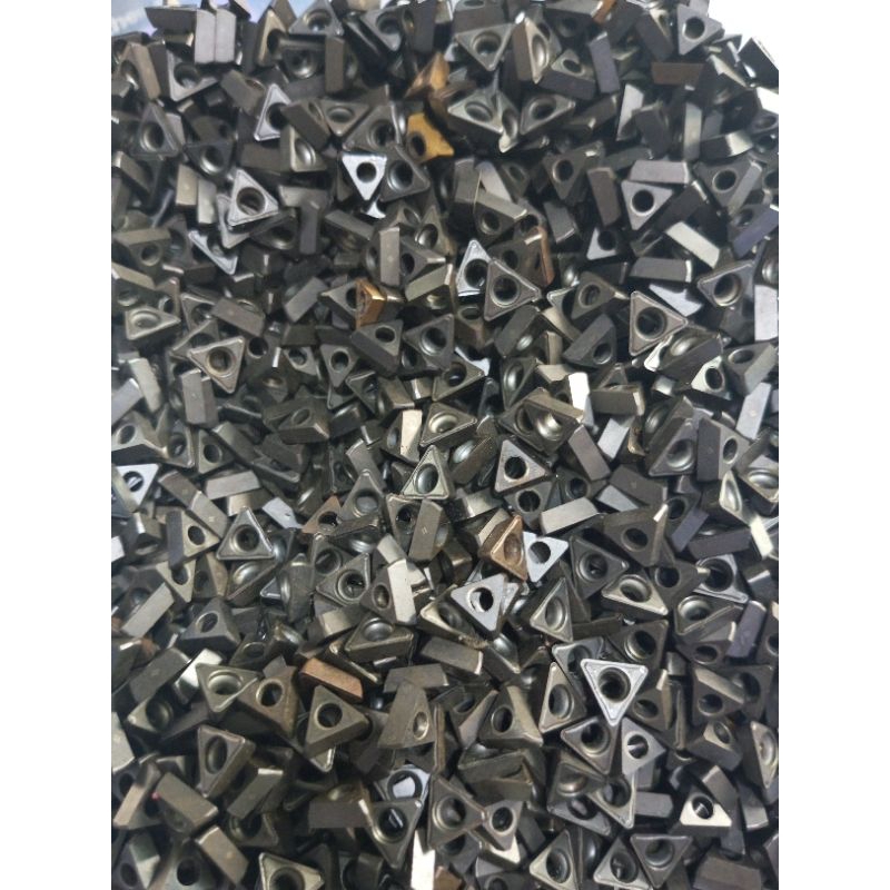 Insert bubut TPMT110408 Carbide pahat bubut carbide tpmt 11 bekas