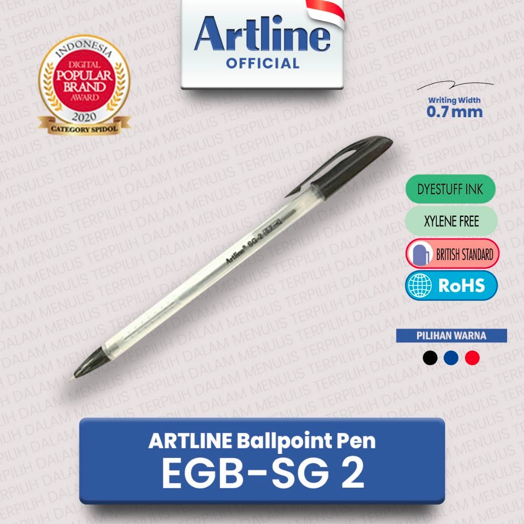 

ARTLINE Ballpoint Pen Pulpen 0.7 mm EGB-SG2