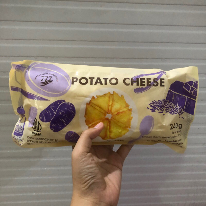 

777 Potato Cheese 12pcs 240gr