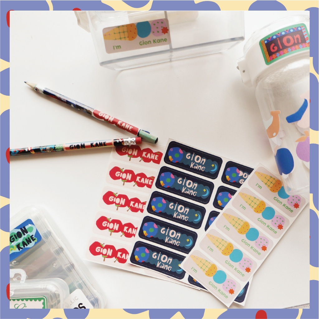 

IISM ISENG - LONG NAME STICKER (TYPE B)