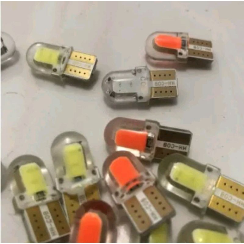 Lampu LED Jelly T10 Kecil Speedometer Sein Senja Kota Super Terang