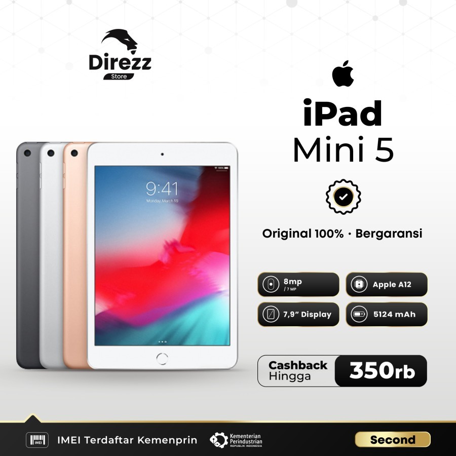 IPad Mini 5 64GB / 256GB Second