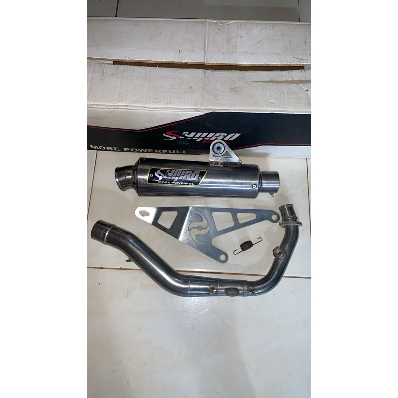 knalpot shijiro m3 inlet 45