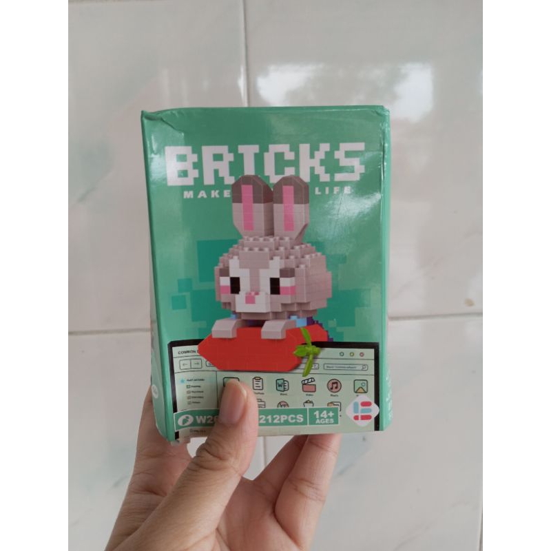 bricks Zootopia Judy wortel