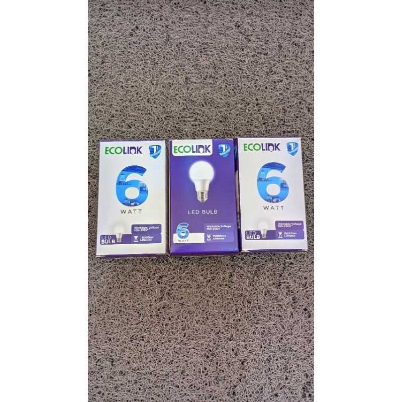 LAMPU ECOLINK LED BLUD BOHLAM LED ECOLINK  6W