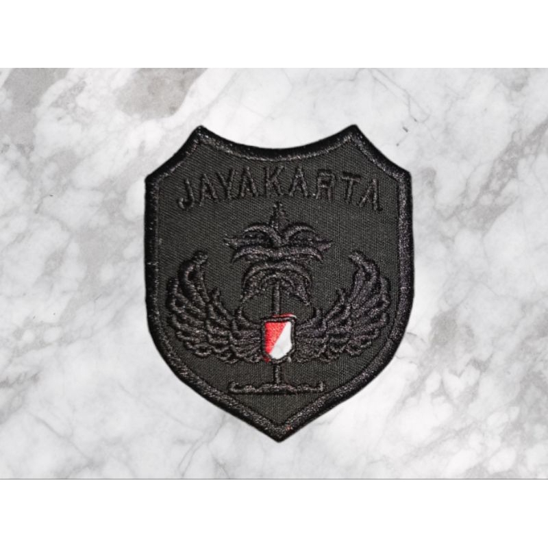 BORDIR LOGO KODAM TNI AD