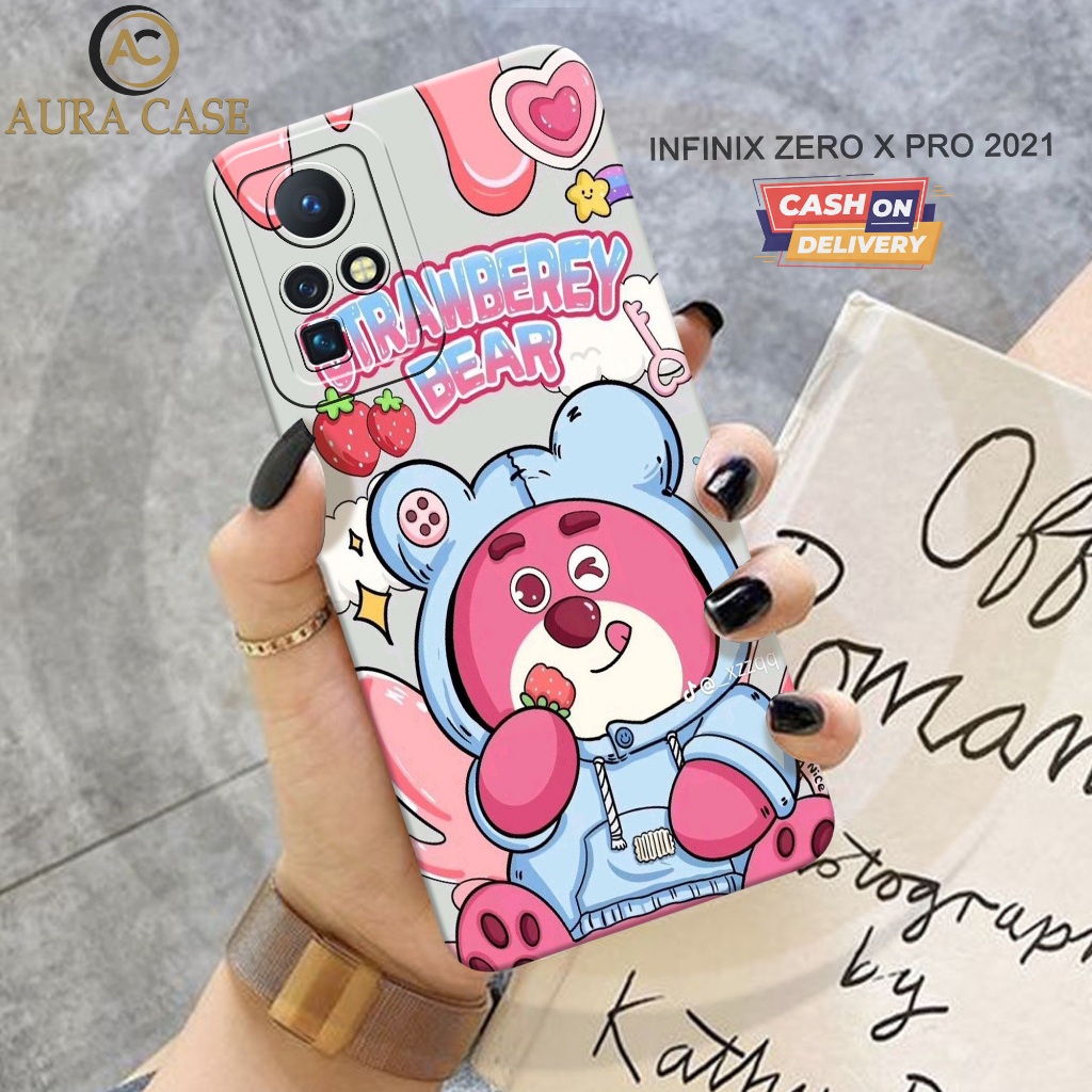 AURA CASE - Softcase INFINIX ZERO X PRO 2021 - CARTOON Case - Case INFINIX ZERO X PRO 2021 - Casing 