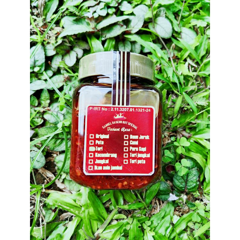 

Sambel Baseuh Tolenjeng jeletet varian teri