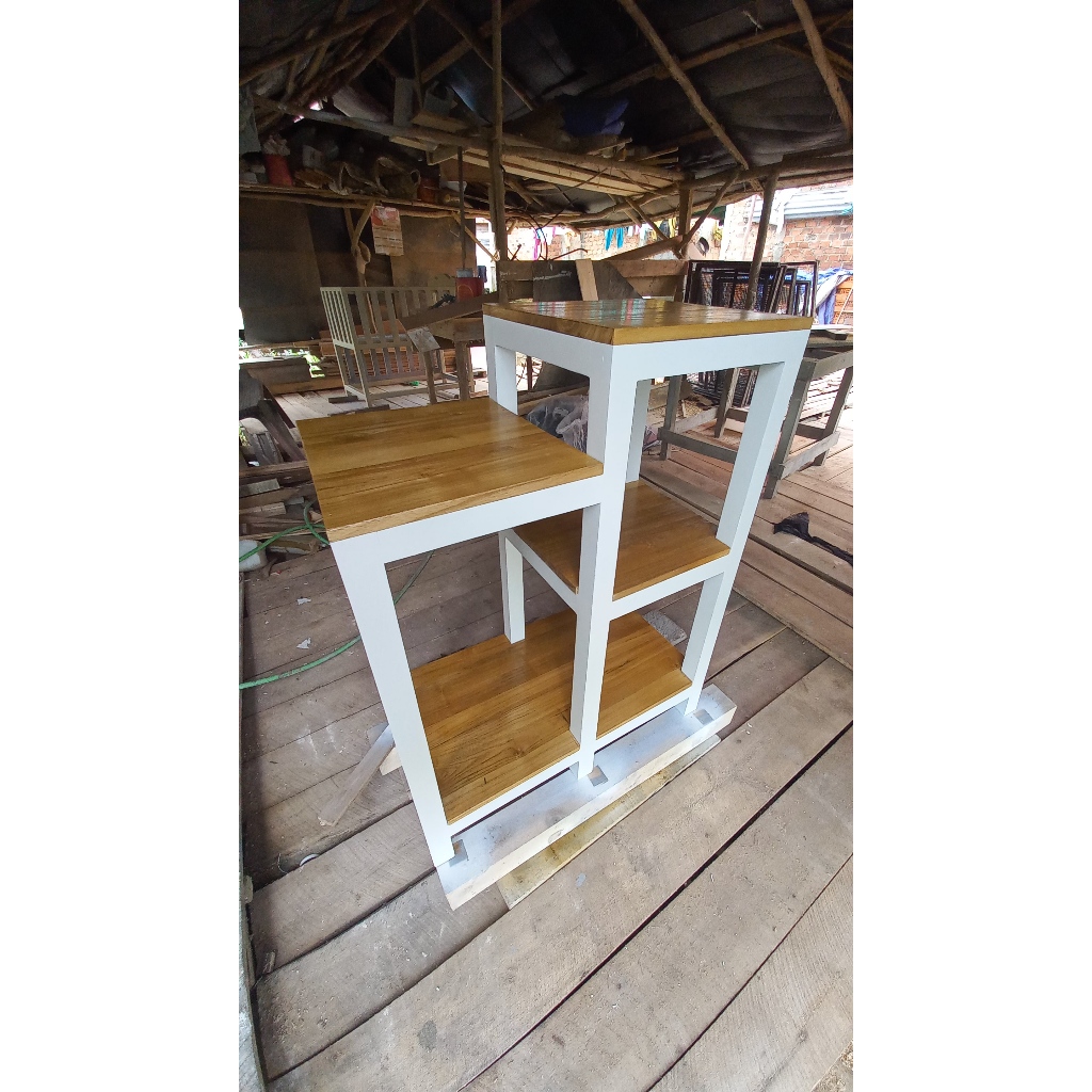 RAK DISPENSER/MEJA KAYU/RAK DISPENSER GALON/SET MEJA BAR DAN TATAKAN