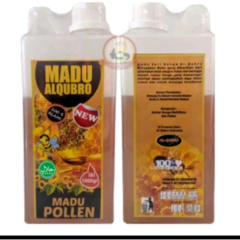 

Madu Pollen Asli Al Qubro 1kg